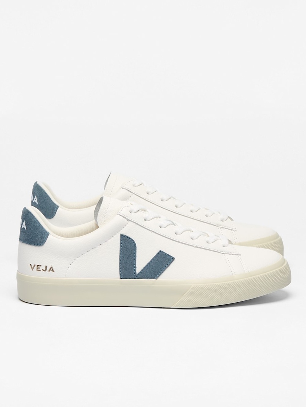 Veja CAMPO LEATHER WHITE CALIFORNIA Sneakers